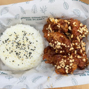 Korean Sweet Chilli Fried Chicken with Rice