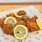 Lemon Plum Fried Chicken